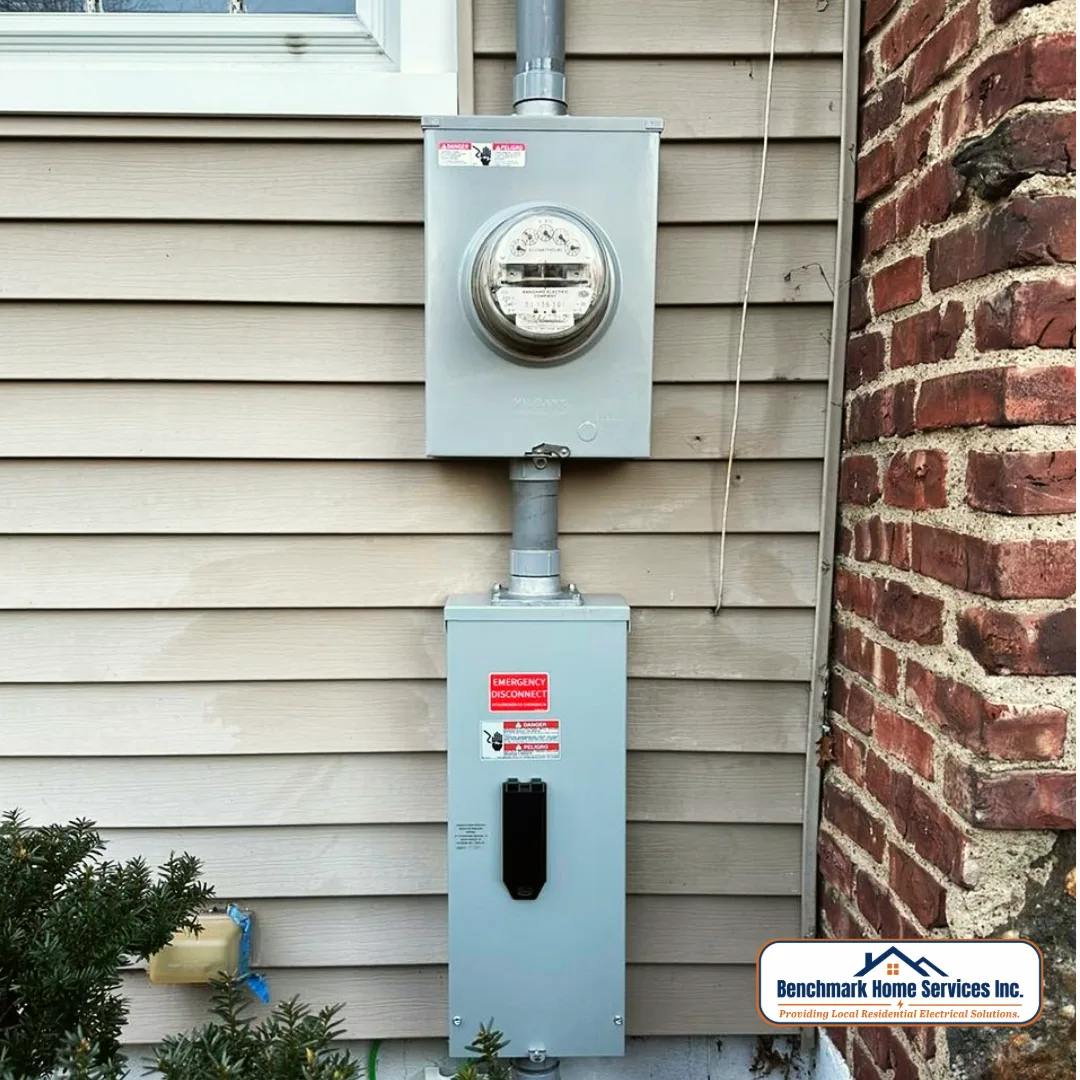 100 amp to 200 amp electrical service upgrade in the West Seattle area by Benchmark Home Services
